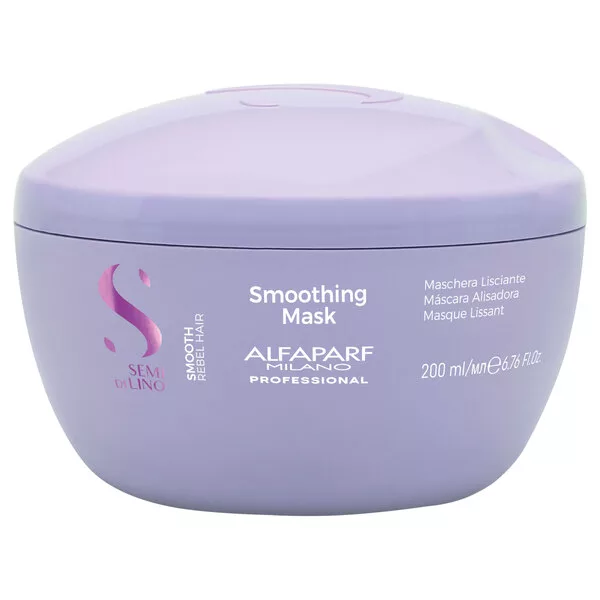 Alfaparf Milano Semi di Lino Smooth, maska dyscyplinująca, 200ml