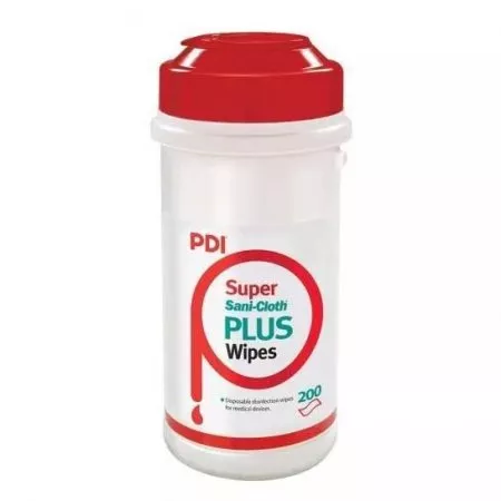 PDI Sani Cloth Plus, chusteczki do dezynfekcji małych powierzchni i sprzętu, 200szt.