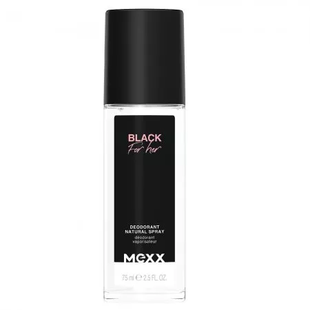 Mexx Black For Her dezodorant w naturalnym sprayu 75ml (W)