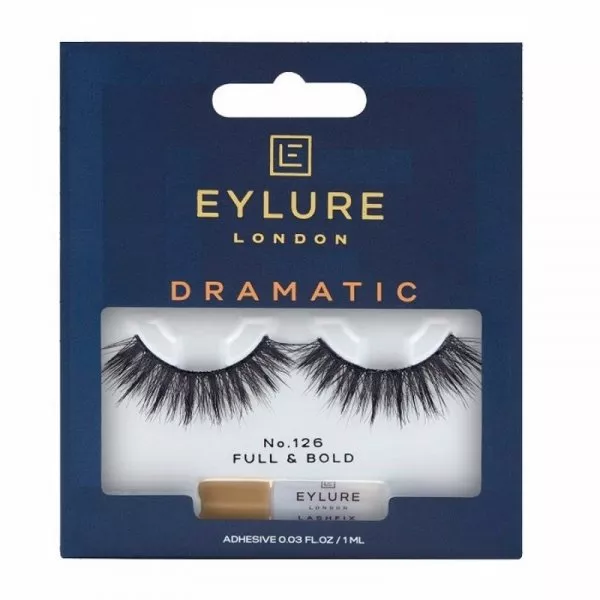 Eylure False Lashes, rzęsy z klejem, Dramatic, N126