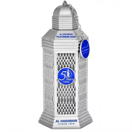 Al Haramain 50 Years Platinum Oud woda perfumowana spray 100ml (U)