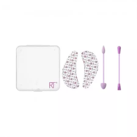 Real Techniques Reusable Eye Shields + Swabs zestaw osłon i aplikatorów wielokrotnego użytku