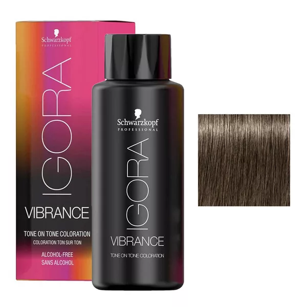 Schwarzkopf Igora Vibrance, farba do włosów ton w ton, 7-1, 60ml