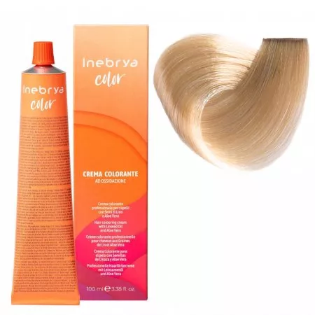 Inebrya Color, farba do włosów, koloryzacja trwała, 10, 100ml