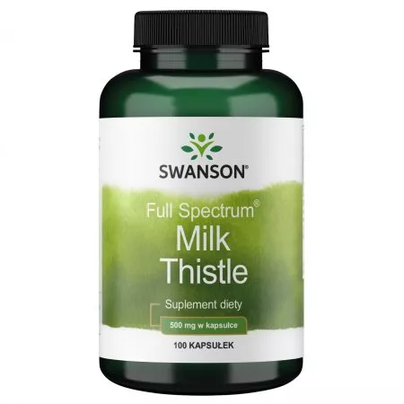Swanson FS Milk Thistle 500mg 100 kaps