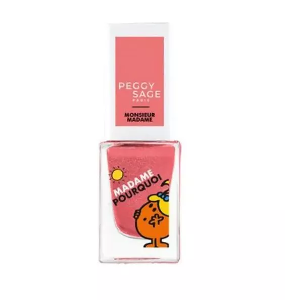 Peggy Sage Monsieur Madame, lakier do paznokci dla dzieci, Madame Pourquoi, 5ml