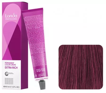 Londa Color Permanent, farba do włosów, 5/65, 60ml