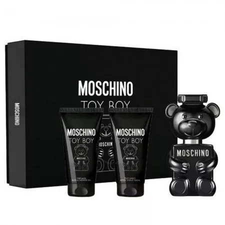 Moschino Toy Boy zestaw woda perfumowana spray 50ml + żel pod prysznic 50ml + balsam po goleniu 50ml (M)
