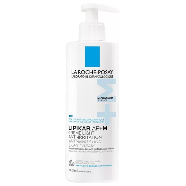 La Roche Posay Lipikar AP+M Creme Light lekki krem przeciw podrażnieniom 400ml