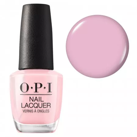 OPI Nail Lacquer, klasyczny lakier do paznokci, It Is A Girl NLH39, jasnoróżowy, 15ml