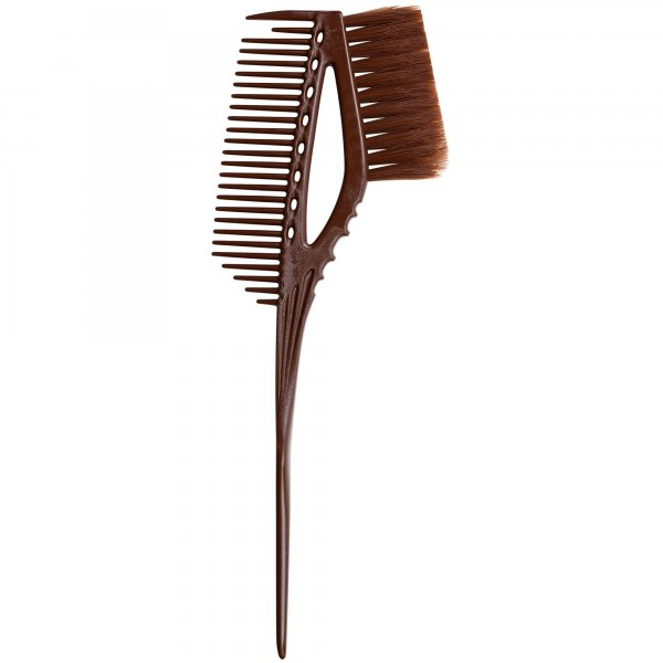 Y.S. Park, grzebień do farbowania włosów, YS-sf640, Czekoladowy
