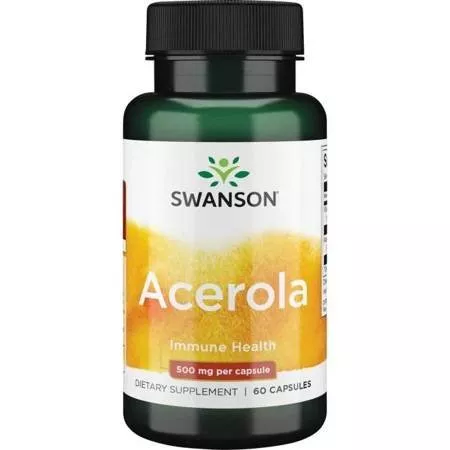 Swanson Acerola 500mg 60 kapsułek