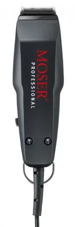 Moser 1400, mini trymer do włosów, czarny, precyzyjne strzyżenie, ergonomiczny design