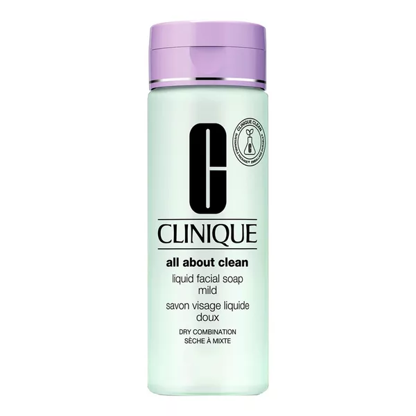 Clinique, Liquid Facial Soap Mild mydło w płynie do twarzy dla skóry mieszanej w kierunku suchej 200ml