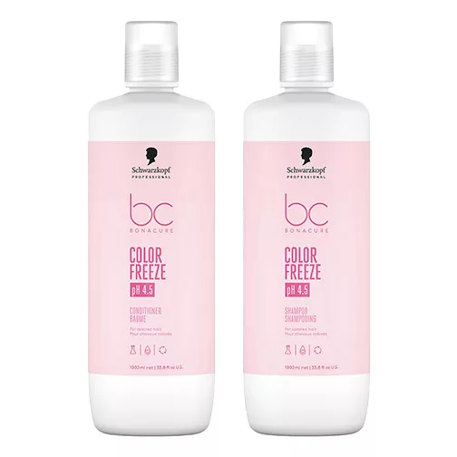 Schwarzkopf BC Color Freeze, zestaw XL do włosów farbowanych, szampon + odżywka