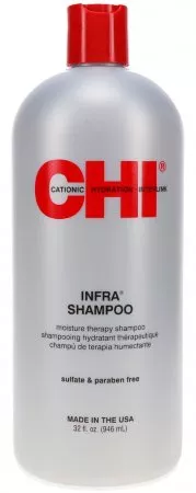 CHI Infra Shampoo, mocno nawilżający szampon do włosów farbowanych, 946ml