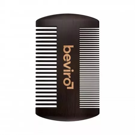 Beviro Beard, Pear Wood Beard Comb, grzebień do brody