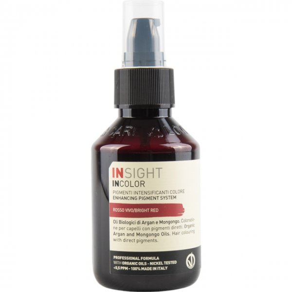 InSight Incolor, pigment do włosów, bright red, 250ml