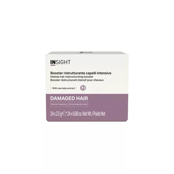 InSight Damaged Hair Restructurizing Booster, booster odbudowujący w proszku, 24x2,5g