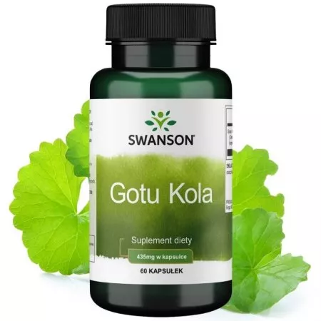 Swanson Gotu Kola 435mg 60 kaps