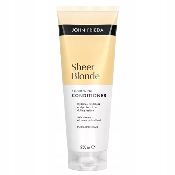 John Frieda Sheer Blonde, odżywka rozświetlająca do włosów blond, 250ml