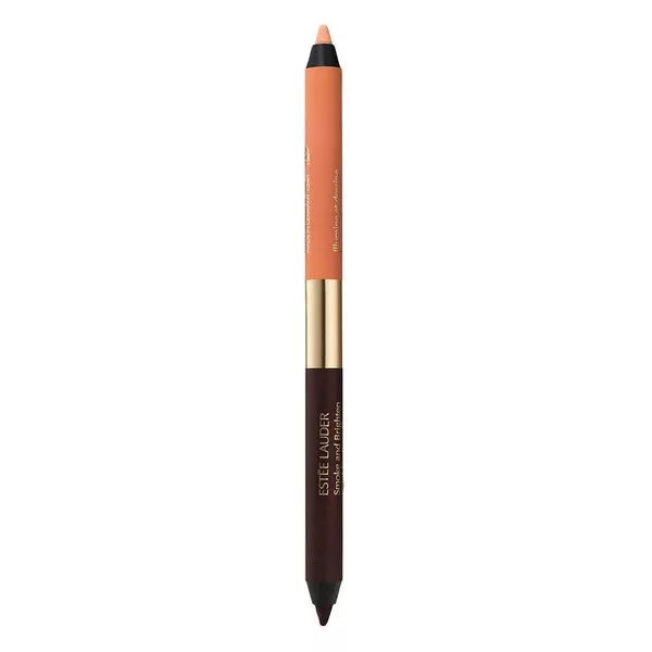 Estée Lauder Smoke And Brighten Kajal Eyeliner Duo kremowa kredka do oczu 2w1 Bordeaux/Ivory 0,5g