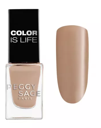 Peggy Sage lakier do paznokci Color is Life, satin nude, 5ml
