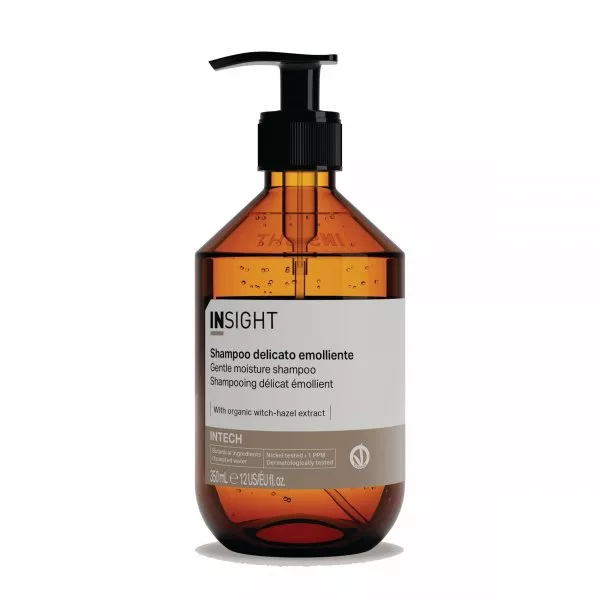 InSight Intech gentle moisture shampoo, delikatny szampon nawilżający do włosów po zabiegach termicznych, 350ml