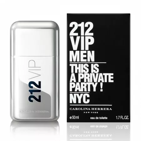 Carolina Herrera 212 VIP Men, woda toaletowa, 50ml (M)