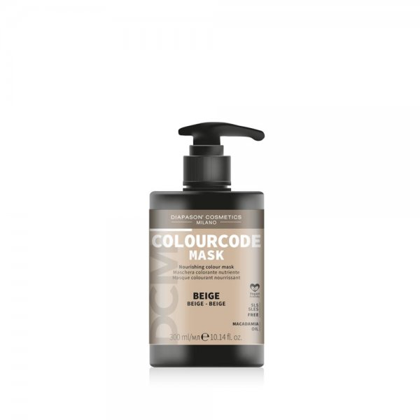 Diapason Color Mask, maska koloryzująca do włosów, Beżowa, 300ml