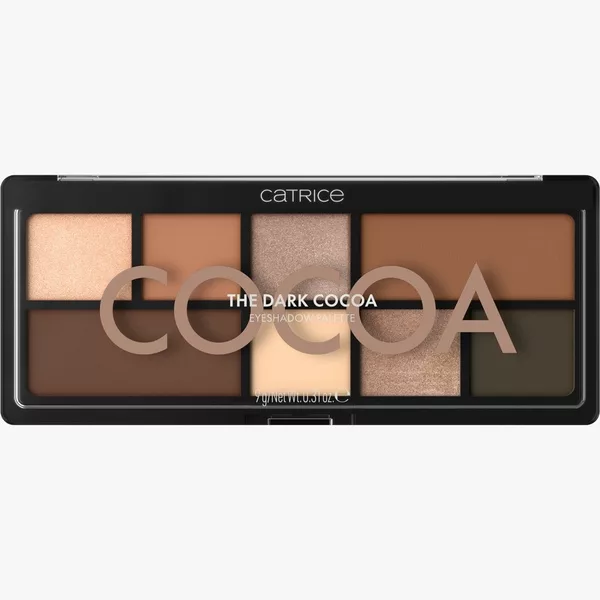 Catrice The Dark Cocoa Eyeshadow Palette, paleta cieni do powiek, 9g