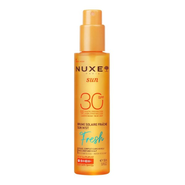 Nuxe Sun odświeżająca mgiełka do twarzy i ciała SPF30 150ml