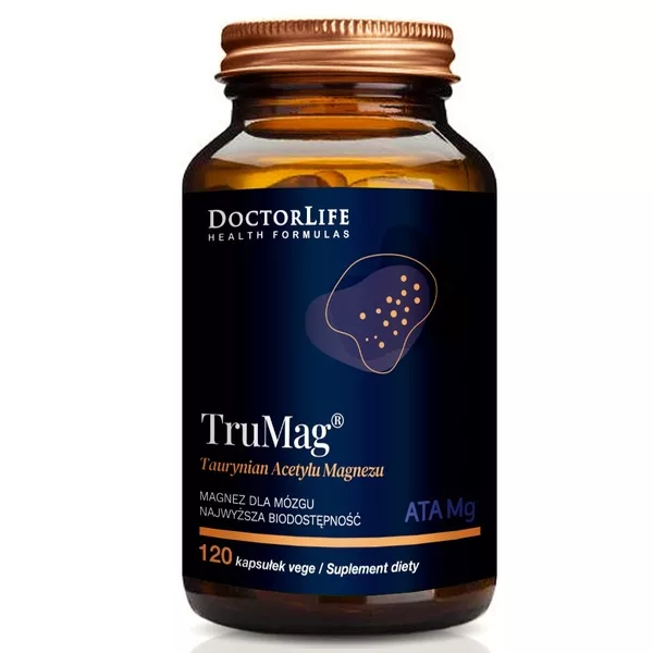 Doctor Life TruMag suplement diety 120 kapsułek