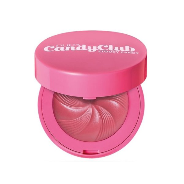PUPA Candy Club, kremowo-pudrowy róż do twarzy, 004 Cotton Candy, 4,5g