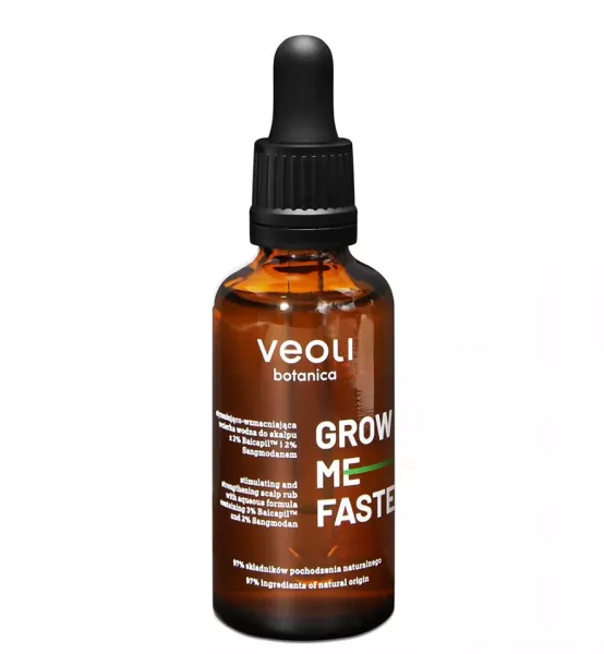 Veoli Botanica Hair We Go, stymulująco - wzmacniająca wcierka wodna do skalpu, 50ml