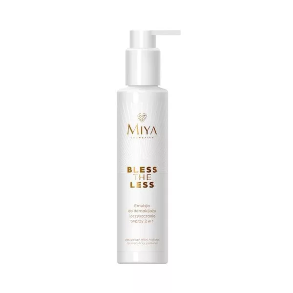 Miya Cosmetics Bless The Less, emulsja do oczyszczania i demakijażu 2w1, 150ml