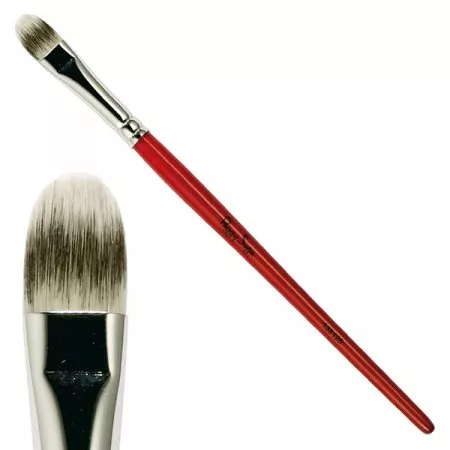 Peggy Sage pędzelek do cieni do powiek, 10mm, nylon, ref. 135125