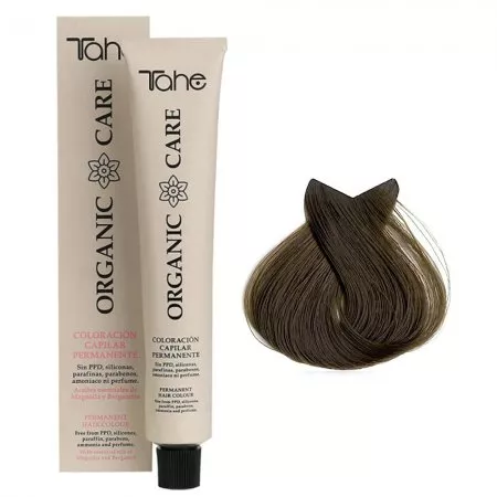 Tahe Organic Care, organiczna farba do włosów bez amoniaku, 6.35, 100ml