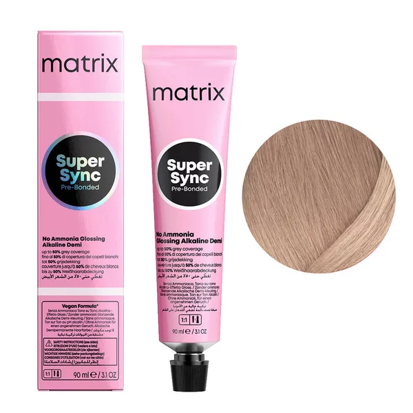 Matrix Super Sync Pre-Bonded, krem do koloryzacji ton w ton, 11GV, 90ml