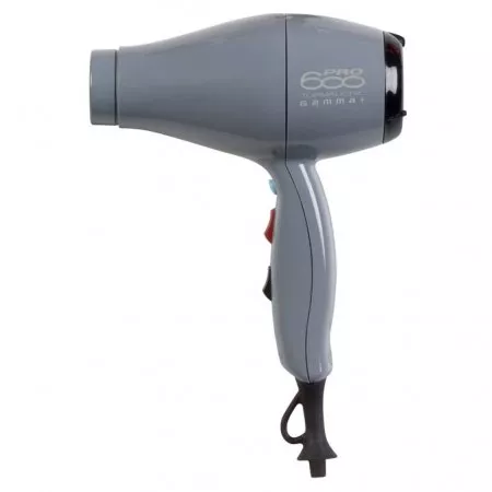 Gamma Piu 600 PRO, suszarka do włosów, 2100W, szary