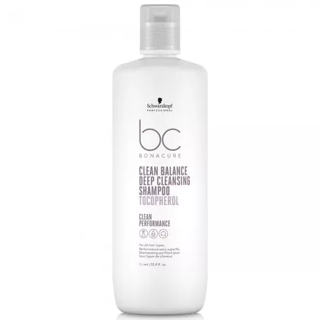 Schwarzkopf BC Clean Balance, szampon głęboko oczyszczający, 1000ml