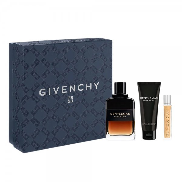 Givenchy Gentleman Reserve Privee zestaw woda perfumowana spray 100ml + żel pod prysznic 75ml + woda perfumowana spray 12.5ml (M)