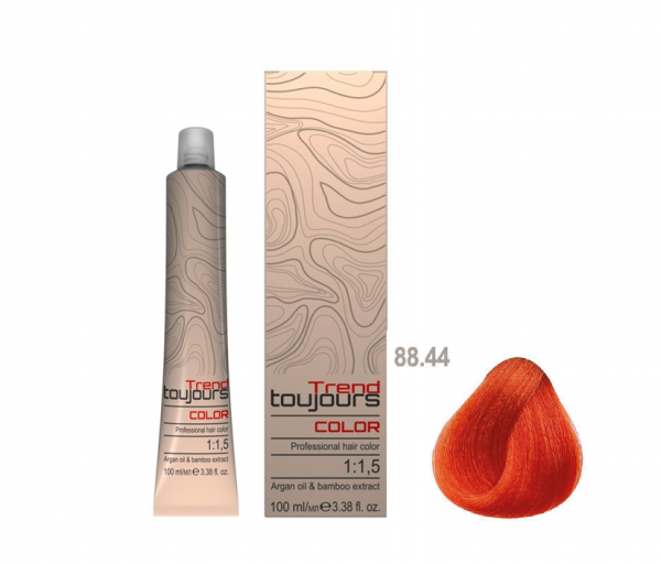 Trend Toujours Professional Color Care, farba do włosów, 88.44, 100ml