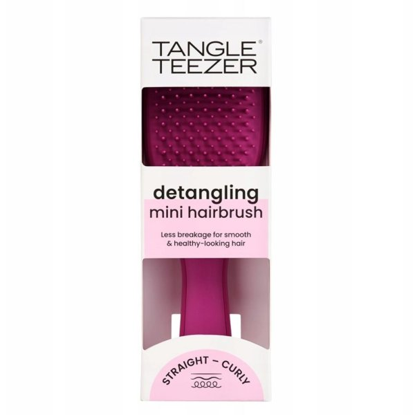 Tangle Teezer Mini ultimate detangler, mini szczotka do rozczesywania, electric raspberry