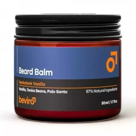 Beviro Beard, Honkatonk Vanilla Beard Balm, balsam do brody, 50ml