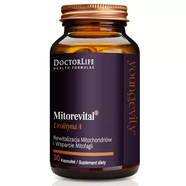 Doctor Life Mitorevital Urolityna A suplement diety 30 kapsułek