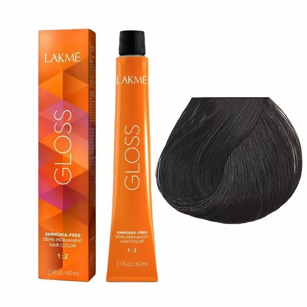 Lakme Gloss, farba do koloryzacji ton w ton, 3/00, 60ml