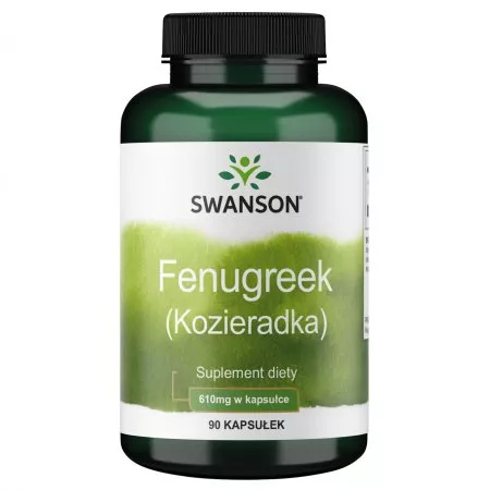 Swanson Fenugreek (Kozieradka) 610mg 90 kaps