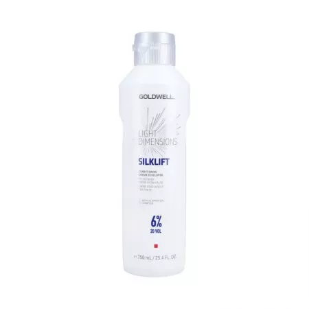 Goldwell Lightdimensions, silklift pielęgnacyjny oxydant w kremie 6%, 750ml