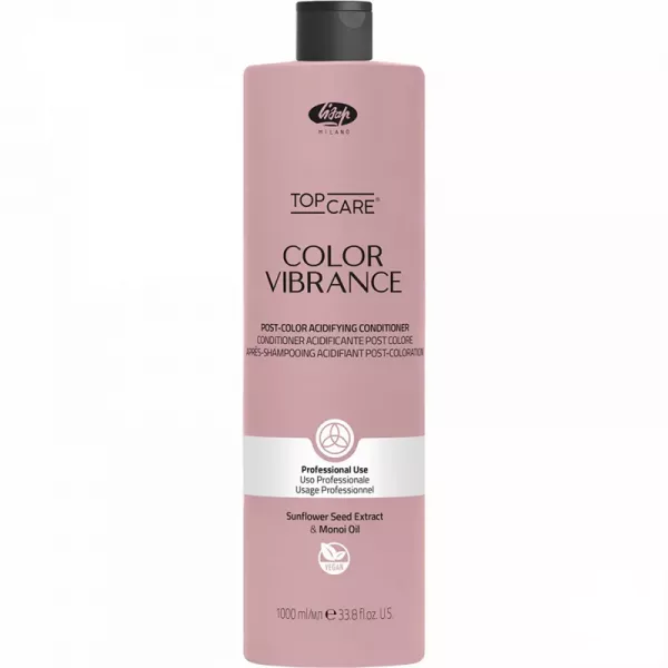 Lisap Top Care Color Vibrance Post Color, odżywka zakwaszająca po koloryzacji, 1000ml